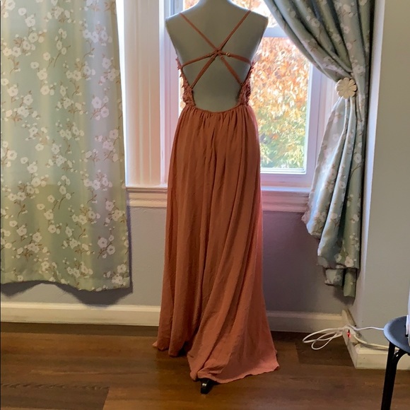 NWOT forever 21 crochet maxi dress - Picture 3 of 6